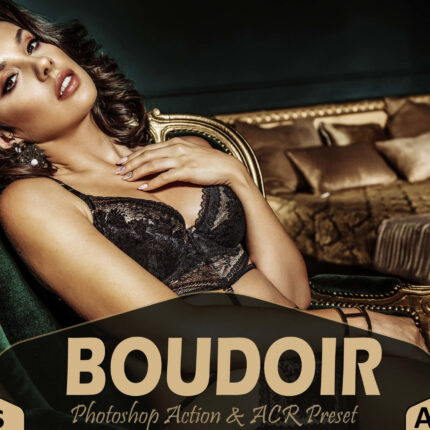 15 Boudoir Photoshop Actions and LUTs